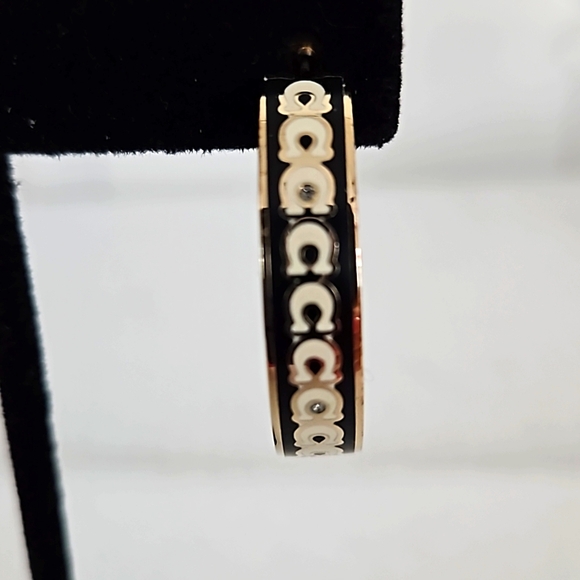 NWT Coach Signature Earrings - Picture 2 of 5